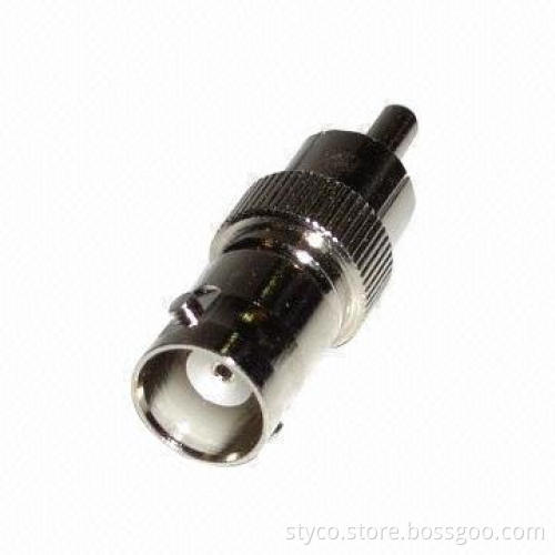BNC Female to RCA Male Connector